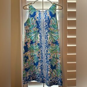 Lilly Pulitzer Shift Dress Size 4 sleeveless